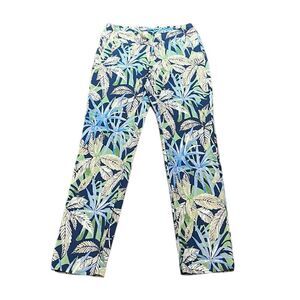 J.McLaughlin Women’s Pull On Tropical Print Pants, Size 0